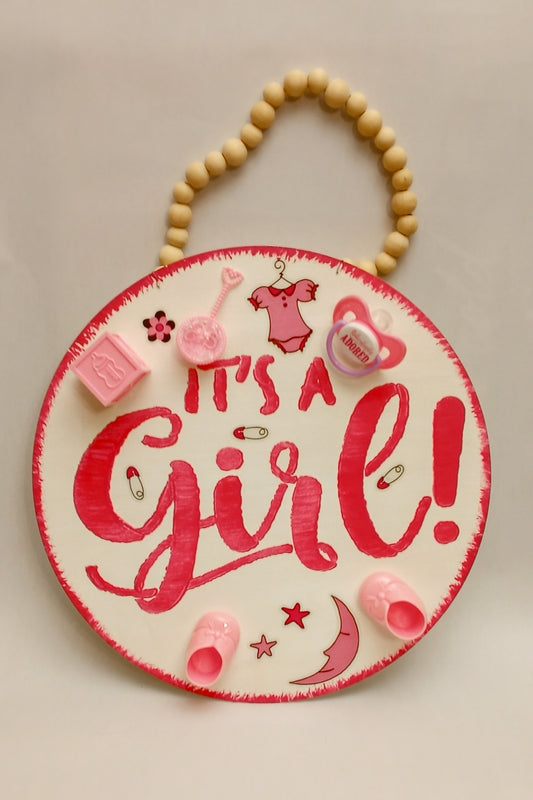 Bundle Of Joy Door Sign (Girl)