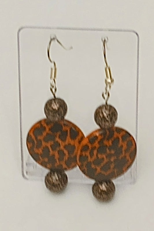 Bronze & Leopard Design